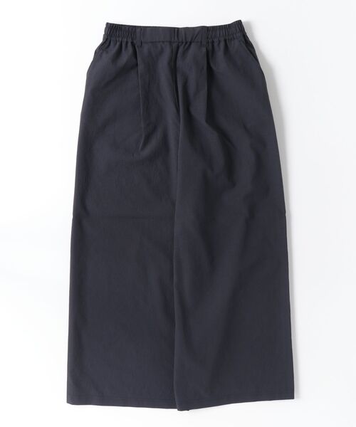 THOUSAND MILE(サウザンドマイル)の「WIDE TUCK PANTS/ワイドタックパンツ【吸汗速乾/防シワ/ストレッチ/通気性】(その他パンツ・レディース・ダークグレー/ブラック/モカ・FREE)」の2枚目の写真
