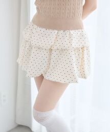 2段バルーンミニスカート
