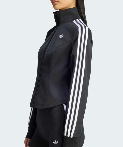 adidas(アディダス)の「ファイヤーブリッド コルセット トラックトップ / ジャージ / トラックジャケット / アディダスオリジナルス adidas Originals(ジャージ・レディース・ブラック・XX-LARGE/X-LARGE/LARGE/MEDIUM/SMALL)」の9枚目の写真