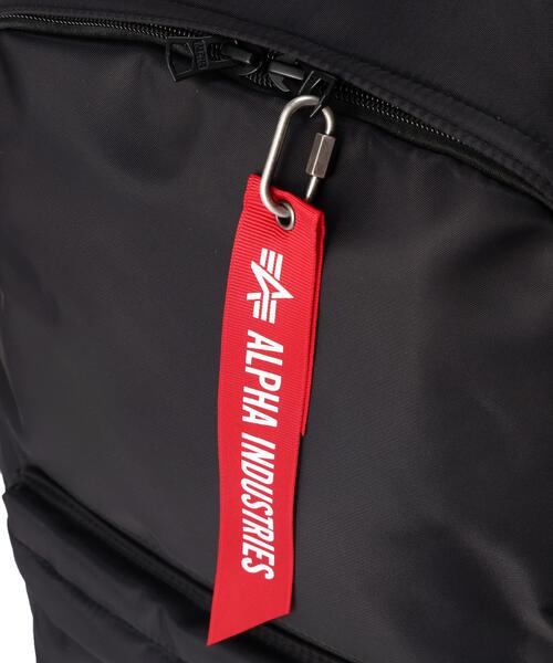 Alpha Industries（アルファインダストリーズ）の「Alpha Industries/アルファ インダストリーズ/CREW BACKPACK/クルーバックパック（バックパック/リュック・メンズ・ブラック・F）」の7枚目の写真