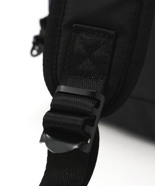 Alpha Industries（アルファインダストリーズ）の「Alpha Industries/アルファ インダストリーズ/CREW BACKPACK/クルーバックパック（バックパック/リュック・メンズ・ブラック・F）」の3枚目の写真