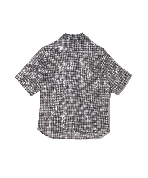 AFB（エーエフビー）の「WMS SHEER SPANGLE SS SHIRTS（シャツ/ブラウス・レディース・ブラック/レッド・M）」の3枚目の写真