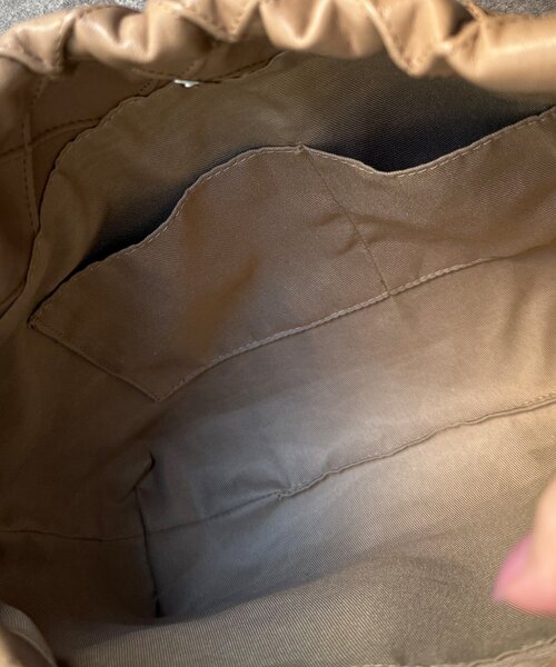 DouDou(ドゥドゥ)の「【WEB限定】ダイヤ柄キルトチェーンハンドルバッグ(トートバッグ・レディース・ベージュ/ブラック/グリーン・FREE)」の19枚目の写真