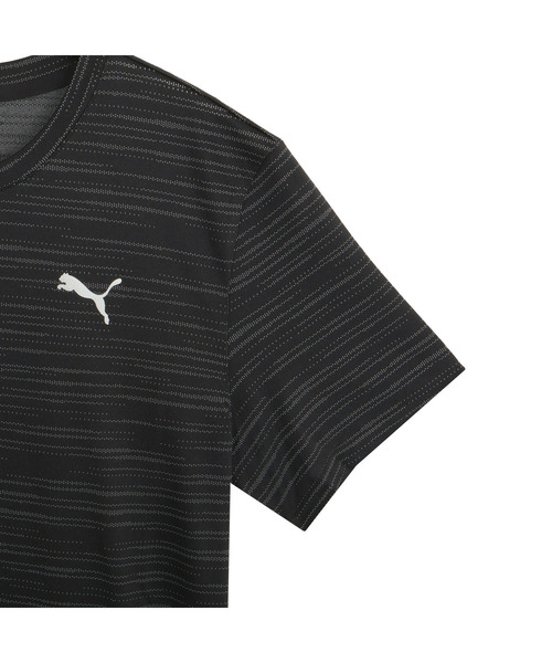 PUMA(プーマ)の「PUMA プーマ メンズ トレーニング パワートレイン ジャガード 半袖 Tシャツ(Tシャツ/カットソー・メンズ・ブラック/ライム・LARGE/MEDIUM/XX-LARGE/X-LARGE/SMALL)」の10枚目の写真