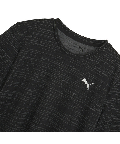 PUMA(プーマ)の「PUMA プーマ メンズ トレーニング パワートレイン ジャガード 半袖 Tシャツ(Tシャツ/カットソー・メンズ・ブラック/ライム・LARGE/MEDIUM/XX-LARGE/X-LARGE/SMALL)」の12枚目の写真