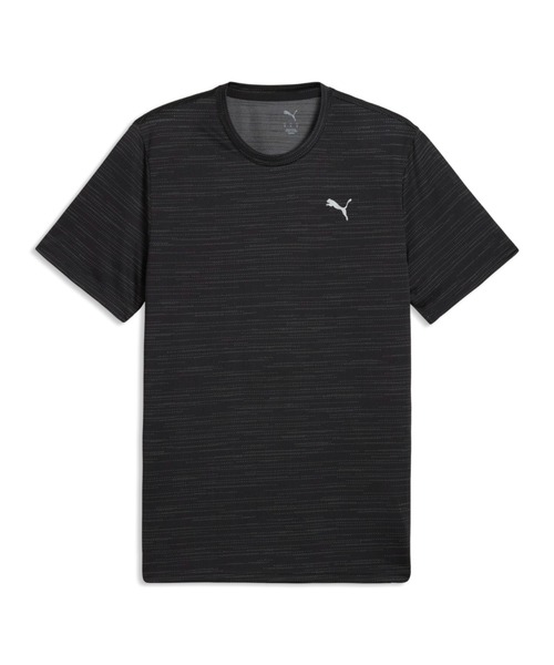 PUMA(プーマ)の「PUMA プーマ メンズ トレーニング パワートレイン ジャガード 半袖 Tシャツ(Tシャツ/カットソー・メンズ・ブラック/ライム・LARGE/MEDIUM/XX-LARGE/X-LARGE/SMALL)」の1枚目の写真