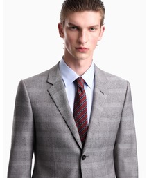 EMPORIO ARMANI（エンポリオアルマーニ）の「【エンポリオ アルマーニ】クラシックな斜めストライプ柄 シルクメンズネクタイ（ネクタイ）」