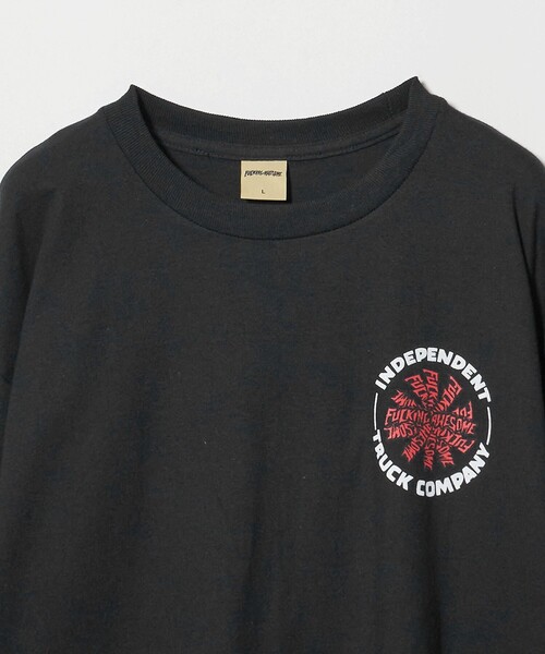 FUCKING AWESOME(ファッキングオーサム)の「<FUCKING AWESOME> Inde/Hostage LS TEE/ロングスリーブTシャツ(Tシャツ/カットソー・メンズ・ブラック/ホワイト・M/L)」の4枚目の写真