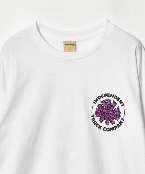 FUCKING AWESOME(ファッキングオーサム)の「<FUCKING AWESOME> Inde/Hostage LS TEE/ロングスリーブTシャツ(Tシャツ/カットソー・メンズ・ブラック/ホワイト・M/L)」の9枚目の写真