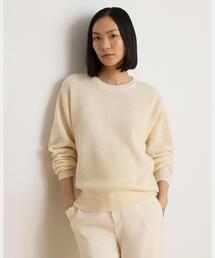 LAUREN RALPH LAUREN | リブニット ウールカシミヤ セーター(ニット/セーター)