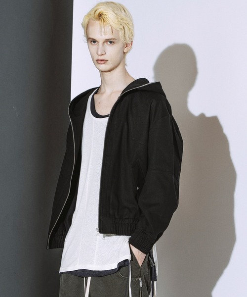 NO ID.(ノーアイディ)の「【NO ID.】Multi Seam Hooded Blouson / マルチ シーム フーデッド ブルゾン(ブルゾン・メンズ・ブラック系その他/ブラック・ONE)」の8枚目の写真