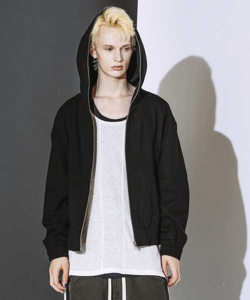 NO ID.(ノーアイディ)の「【NO ID.】Multi Seam Hooded Blouson / マルチ シーム フーデッド ブルゾン(ブルゾン・メンズ・ブラック系その他/ブラック・ONE)」の10枚目の写真