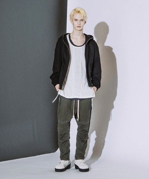NO ID.(ノーアイディ)の「【NO ID.】Multi Seam Hooded Blouson / マルチ シーム フーデッド ブルゾン(ブルゾン・メンズ・ブラック系その他/ブラック・ONE)」の14枚目の写真