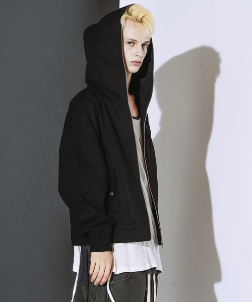 NO ID.(ノーアイディ)の「【NO ID.】Multi Seam Hooded Blouson / マルチ シーム フーデッド ブルゾン(ブルゾン・メンズ・ブラック系その他/ブラック・ONE)」の19枚目の写真