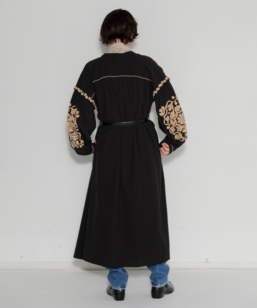 LEIN（リーン）の「【WOMEN】LEIN 刺繍ワンピース（ワンピース・レディース・ベージュ・FREE）」の4枚目の写真