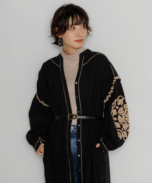 LEIN（リーン）の「【WOMEN】LEIN 刺繍ワンピース（ワンピース・レディース・ベージュ・FREE）」の9枚目の写真