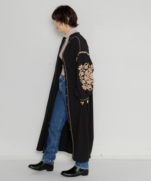 LEIN（リーン）の「【WOMEN】LEIN 刺繍ワンピース（ワンピース・レディース・ベージュ・FREE）」の5枚目の写真