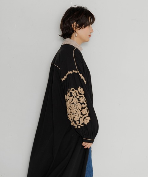 LEIN（リーン）の「【WOMEN】LEIN 刺繍ワンピース（ワンピース・レディース・ベージュ・FREE）」の7枚目の写真