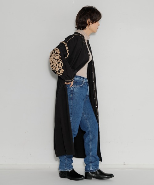 LEIN（リーン）の「【WOMEN】LEIN 刺繍ワンピース（ワンピース・レディース・ベージュ・FREE）」の8枚目の写真