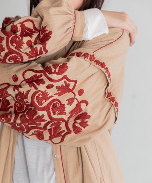 LEIN（リーン）の「【WOMEN】LEIN 刺繍ワンピース（ワンピース・レディース・ベージュ・FREE）」の21枚目の写真