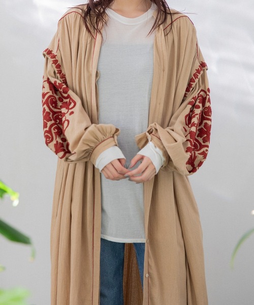 LEIN（リーン）の「【WOMEN】LEIN 刺繍ワンピース（ワンピース・レディース・ベージュ・FREE）」の20枚目の写真