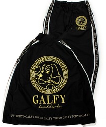 GALFY（ガルフィー）の「GALFY（ガルフィー）成金SET UP/ロゴライン ナイロンジャケット＆イージーパンツ 上下セットアップ（セットアップ）」