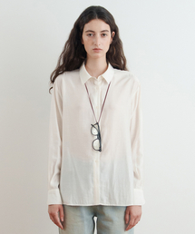 Sheer Loose Shirt (Ivory)
