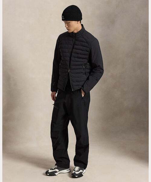 RLX GOLF(アールエルエックスゴルフ)の「キルテッド モックネック ジャケット(ブルゾン・メンズ・ブラック系1・S/M/L)」の8枚目の写真