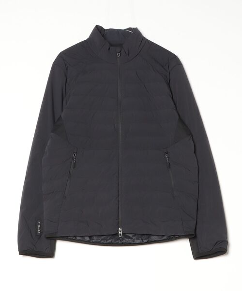 RLX GOLF(アールエルエックスゴルフ)の「キルテッド モックネック ジャケット(ブルゾン・メンズ・ブラック系1・S/M/L)」の4枚目の写真