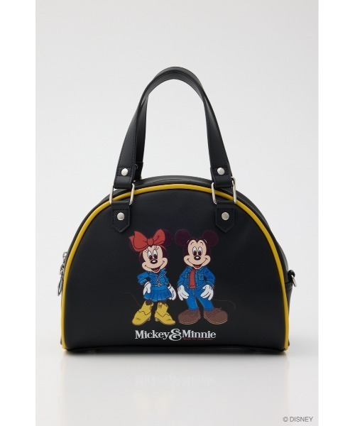 Disney SERIES CREATED by MUS(ディズニーシリーズクリエイテッドバイエムユーエス)の「MD DENIM STYLE 2WAY ボストンバッグ(ボストンバッグ・レディース・ライトブルー/ホワイト/ブラック・FREE)」の3枚目の写真