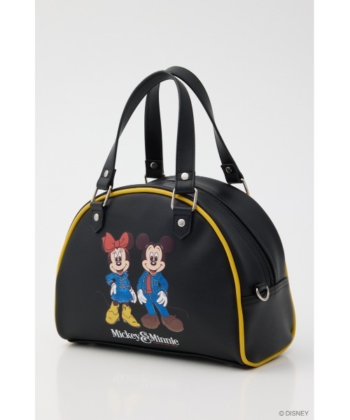 Disney SERIES CREATED by MUS(ディズニーシリーズクリエイテッドバイエムユーエス)の「MD DENIM STYLE 2WAY ボストンバッグ(ボストンバッグ・レディース・ライトブルー/ホワイト/ブラック・FREE)」の5枚目の写真