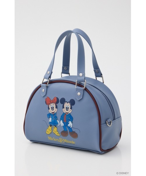 Disney SERIES CREATED by MUS(ディズニーシリーズクリエイテッドバイエムユーエス)の「MD DENIM STYLE 2WAY ボストンバッグ(ボストンバッグ・レディース・ライトブルー/ホワイト/ブラック・FREE)」の10枚目の写真