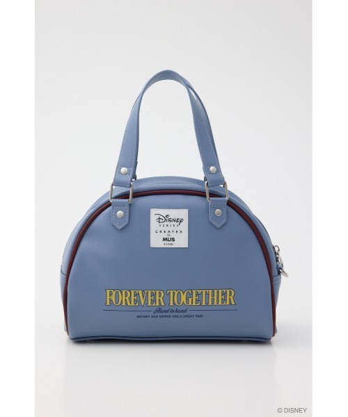 Disney SERIES CREATED by MUS(ディズニーシリーズクリエイテッドバイエムユーエス)の「MD DENIM STYLE 2WAY ボストンバッグ(ボストンバッグ・レディース・ライトブルー/ホワイト/ブラック・FREE)」の12枚目の写真