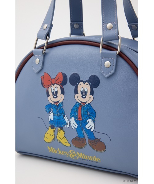 Disney SERIES CREATED by MUS(ディズニーシリーズクリエイテッドバイエムユーエス)の「MD DENIM STYLE 2WAY ボストンバッグ(ボストンバッグ・レディース・ライトブルー/ホワイト/ブラック・FREE)」の14枚目の写真