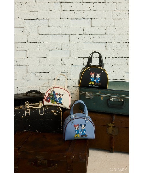 Disney SERIES CREATED by MUS(ディズニーシリーズクリエイテッドバイエムユーエス)の「MD DENIM STYLE 2WAY ボストンバッグ(ボストンバッグ・レディース・ライトブルー/ホワイト/ブラック・FREE)」の19枚目の写真