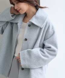 ソフトブークレー ビックカラーコート