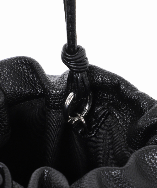 JOURNAL STANDARD relume(ジャーナルスタンダード レリューム)の「RELUME MINI ボンサック(ショルダーバッグ・レディース・ボルドー/ベージュ/ブラック・FREE)」の14枚目の写真