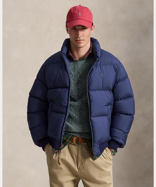 POLO RALPH LAUREN(ポロ ラルフ ローレン)の「Wyoming リップストップ ダウン ジャケット(ダウンジャケット/コート・メンズ・ネイビー系1・XXL/XS/XL/S/M/L)」の1枚目の写真