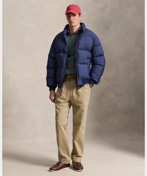 POLO RALPH LAUREN(ポロ ラルフ ローレン)の「Wyoming リップストップ ダウン ジャケット(ダウンジャケット/コート・メンズ・ネイビー系1・XXL/XS/XL/S/M/L)」の8枚目の写真