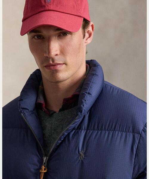 POLO RALPH LAUREN(ポロ ラルフ ローレン)の「Wyoming リップストップ ダウン ジャケット(ダウンジャケット/コート・メンズ・ネイビー系1・XXL/XS/XL/S/M/L)」の2枚目の写真