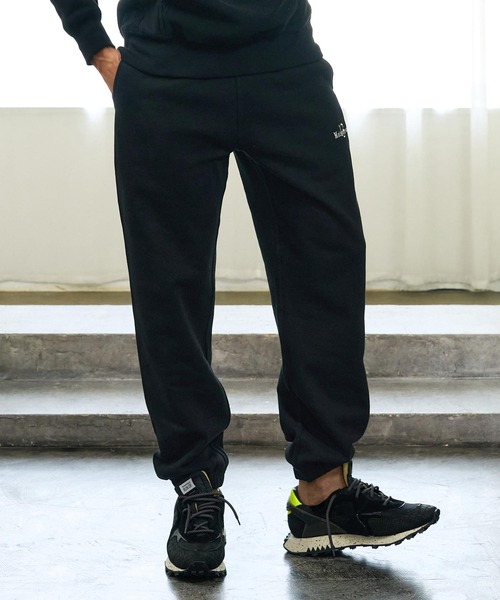 Maison code 13(メゾンコードサーティーン)の「mp15320- Twelve Ounce Brushed Fleece Pants イージーパンツ(M26W-21)(その他パンツ・メンズ・アッシュ/ブラック・M/L/XL)」の2枚目の写真