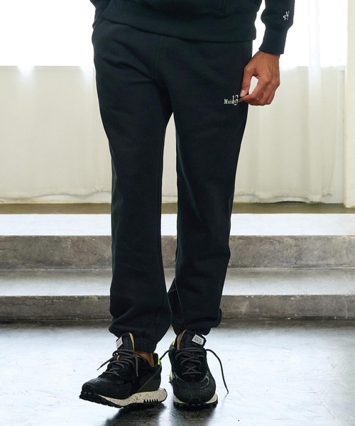 Maison code 13(メゾンコードサーティーン)の「mp15320- Twelve Ounce Brushed Fleece Pants イージーパンツ(M26W-21)(その他パンツ・メンズ・アッシュ/ブラック・M/L/XL)」の9枚目の写真