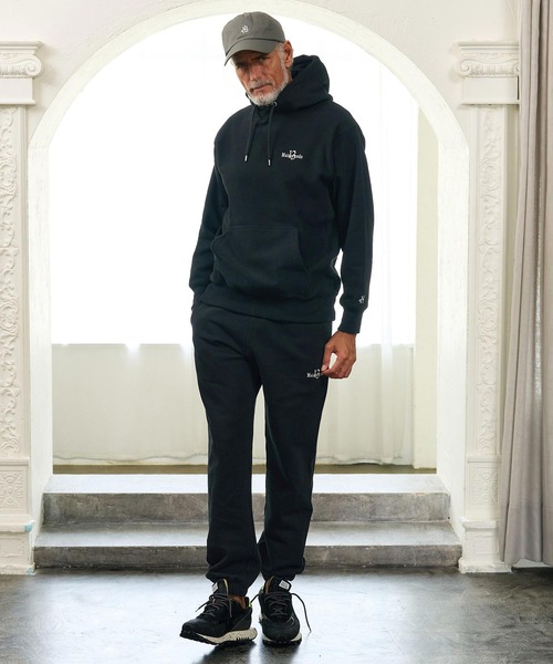 Maison code 13(メゾンコードサーティーン)の「mp15320- Twelve Ounce Brushed Fleece Pants イージーパンツ(M26W-21)(その他パンツ・メンズ・アッシュ/ブラック・M/L/XL)」の12枚目の写真