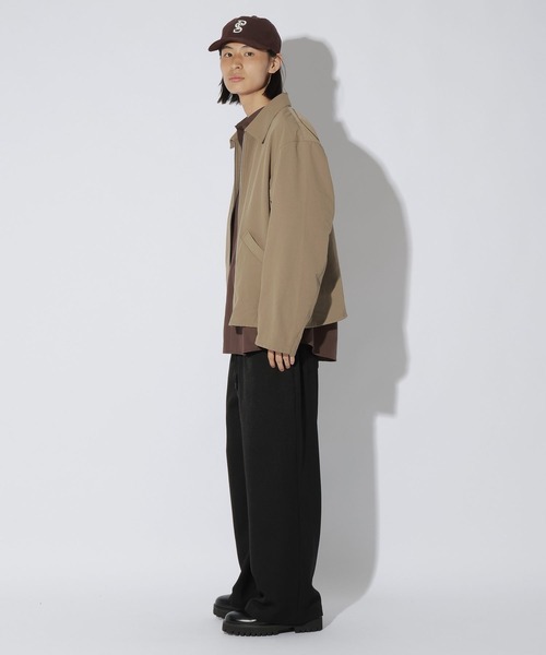 LAKOLE（ラコレ）の「PEダックZIPブルゾン / 1064223（ブルゾン・メンズ・カーキ/ベージュ・LARGE/MEDIUM）」の4枚目の写真