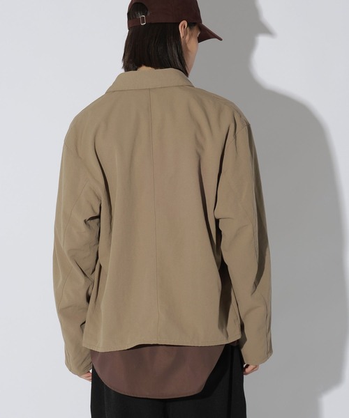 LAKOLE（ラコレ）の「PEダックZIPブルゾン / 1064223（ブルゾン・メンズ・カーキ/ベージュ・LARGE/MEDIUM）」の9枚目の写真