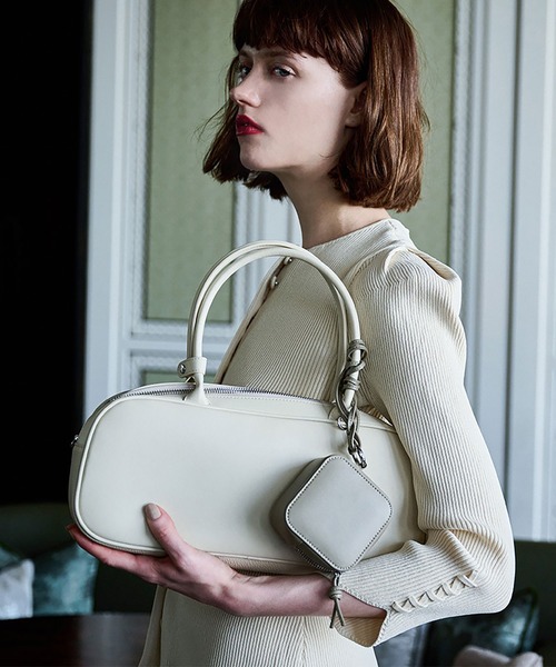 ajew（エジュー）の「Secret club bag（ハンドバッグ・レディース・モスグリーン/クリーム/ブラック・FREE）」の10枚目の写真
