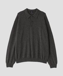 YLEVE / CASHMERE KNIT POLO