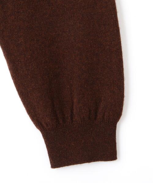 YLEVE(イレーヴ)の「YLEVE / CASHMERE KNIT POLO(ニット/セーター・メンズ・ブラウン/グレー系その他/ブルー/グレー・4/5)」の9枚目の写真