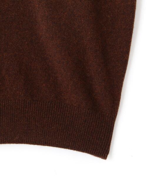YLEVE(イレーヴ)の「YLEVE / CASHMERE KNIT POLO(ニット/セーター・メンズ・ブラウン/グレー系その他/ブルー/グレー・4/5)」の10枚目の写真