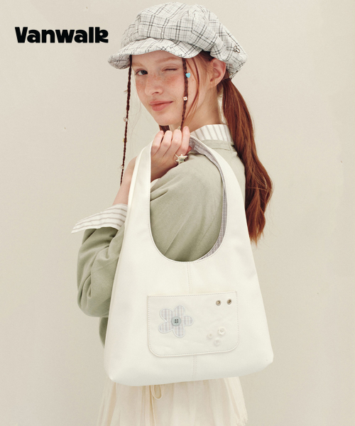 VANWALK（バンウォーク）の「オッド リバーシブル トートバッグ [ホワイト]（トートバッグ・レディース・その他・FREE）」の5枚目の写真